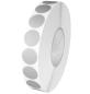 Preview: Fabric Adhesive dots, 1-lane, strong adhesive on one side, Ø 30mm, silver-grey